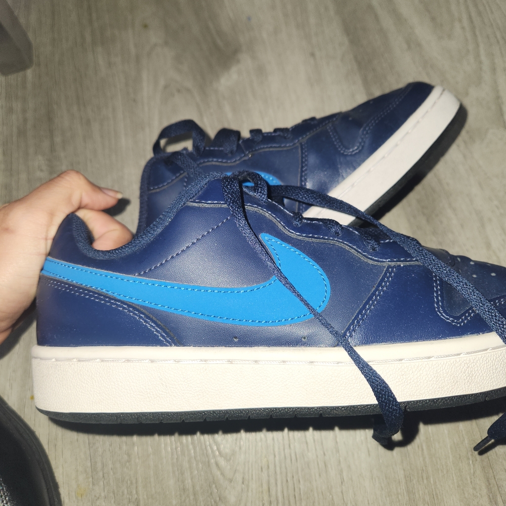 Nike Kids Navy and Sky Blue Sneakers